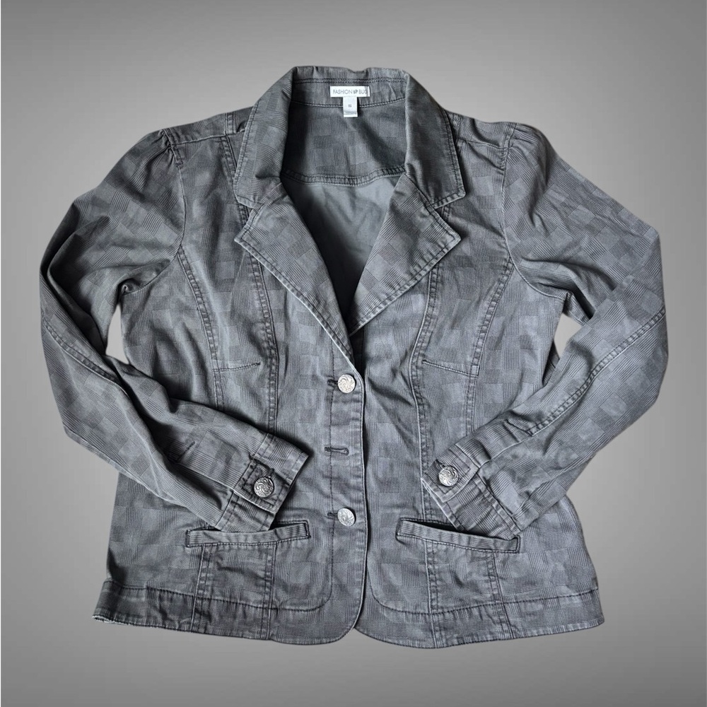 Fashion Bug Charcoal Blazer